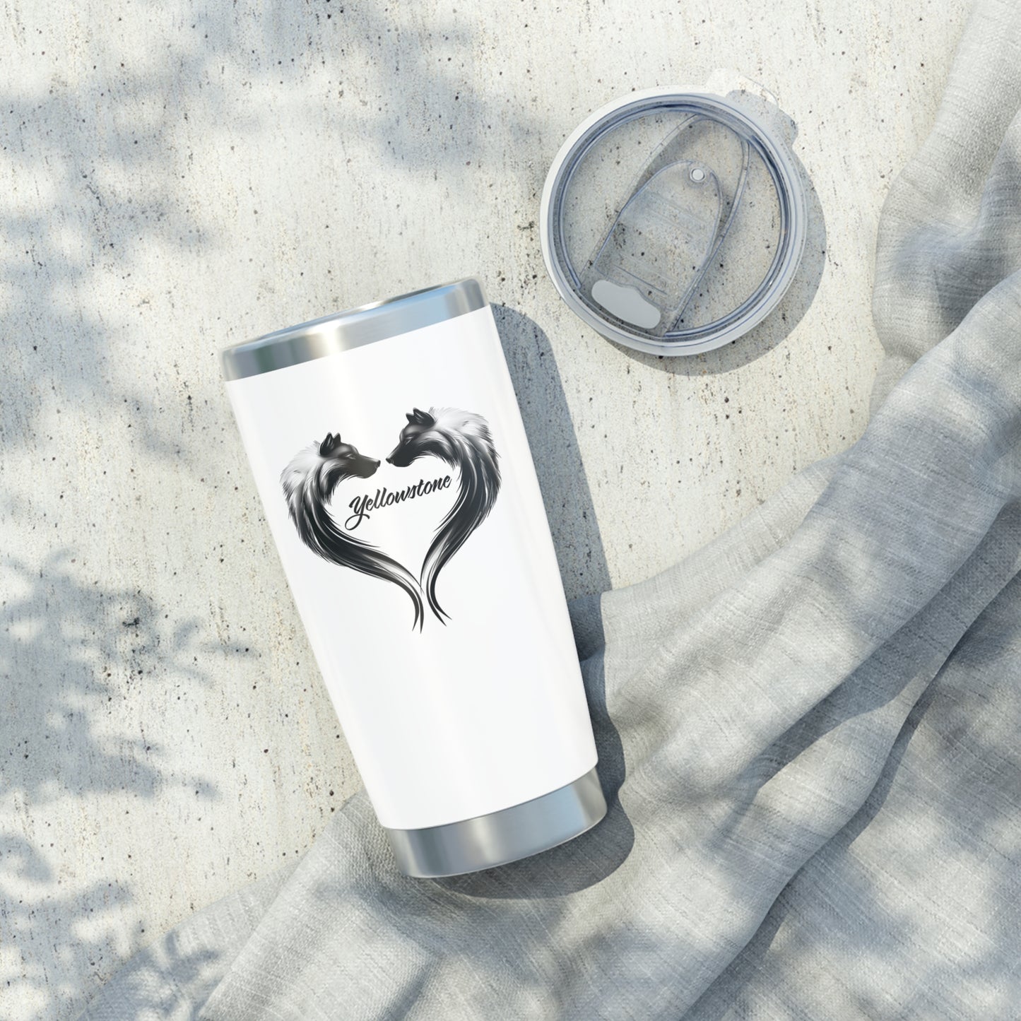 Yellowstone Wolf Heart