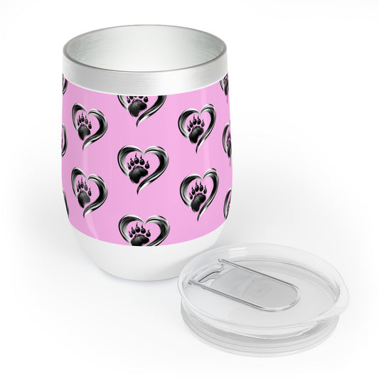 Grizzly Heart Paw - Collage