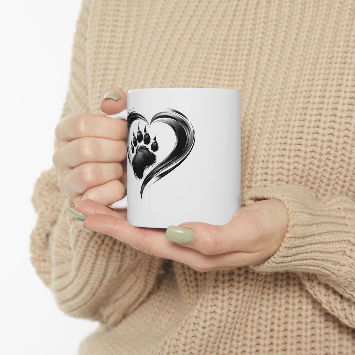 Grizzly Heart Paw