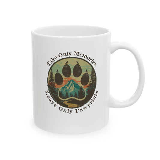 Take Only Memories Leave Only Pawprints