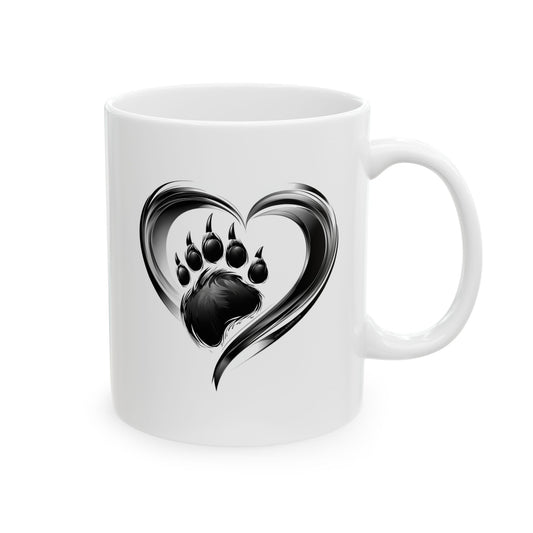 Grizzly Heart Paw