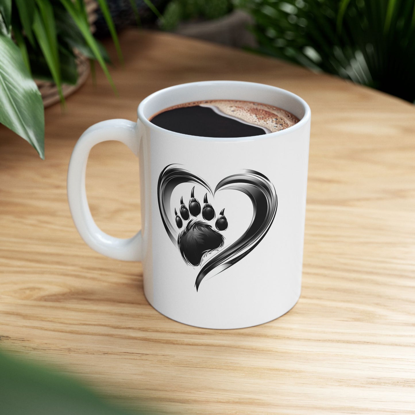 Grizzly Heart Paw