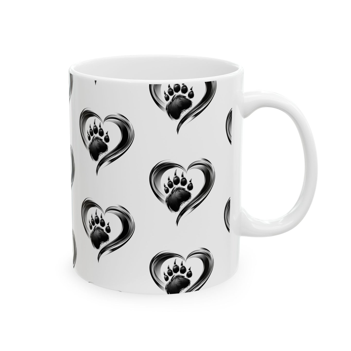 Grizzly Heart Paw Collage
