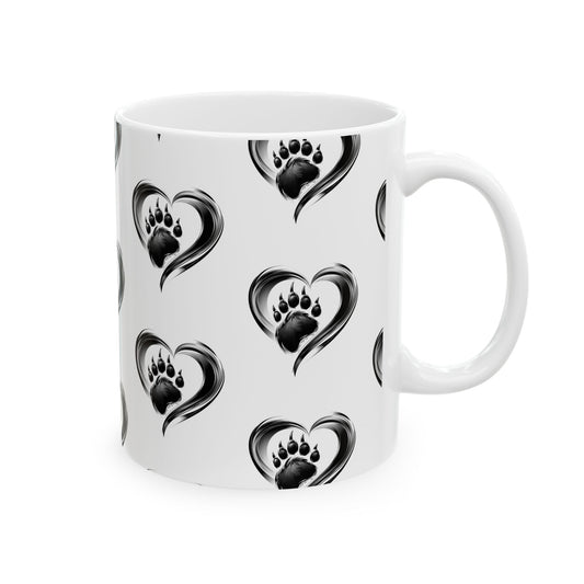 Grizzly Heart Paw Collage