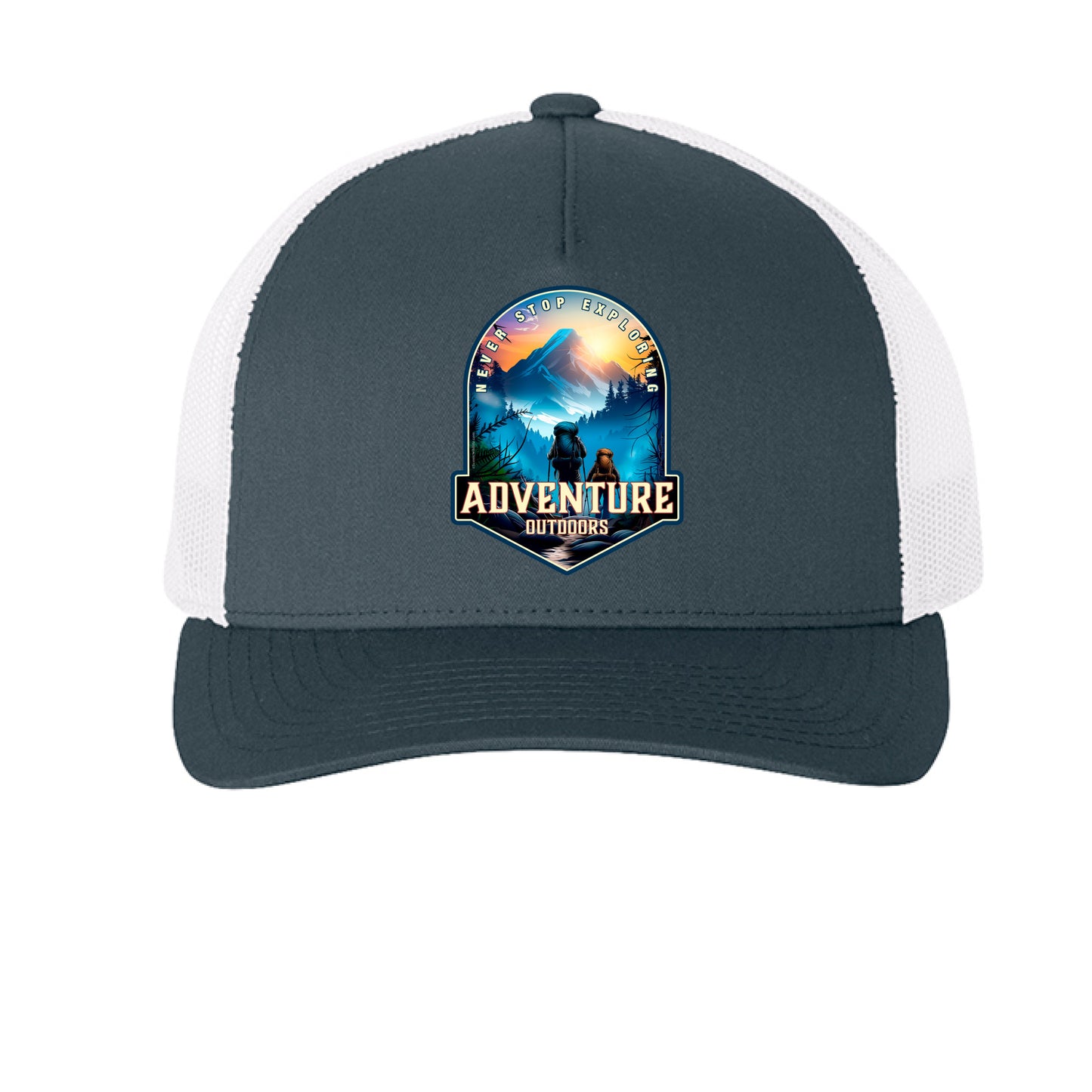 Navy/ White - FRONT