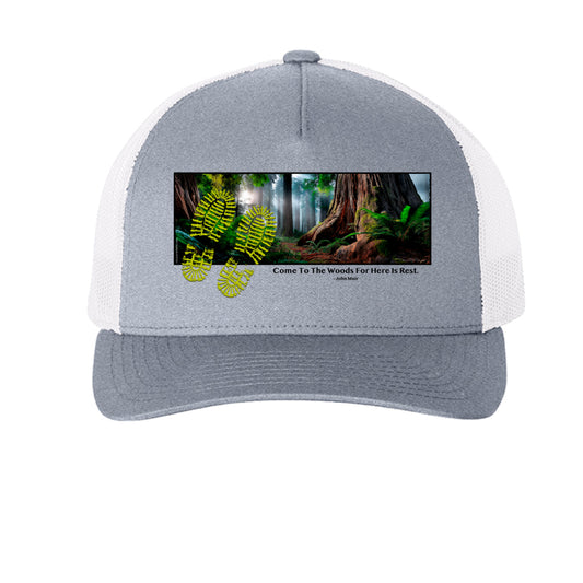 Heather/ White - FRONT