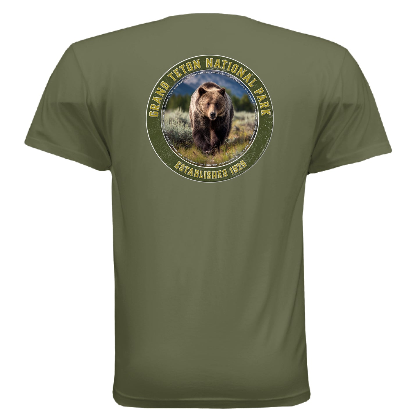 MILITARY GREEN - BACK