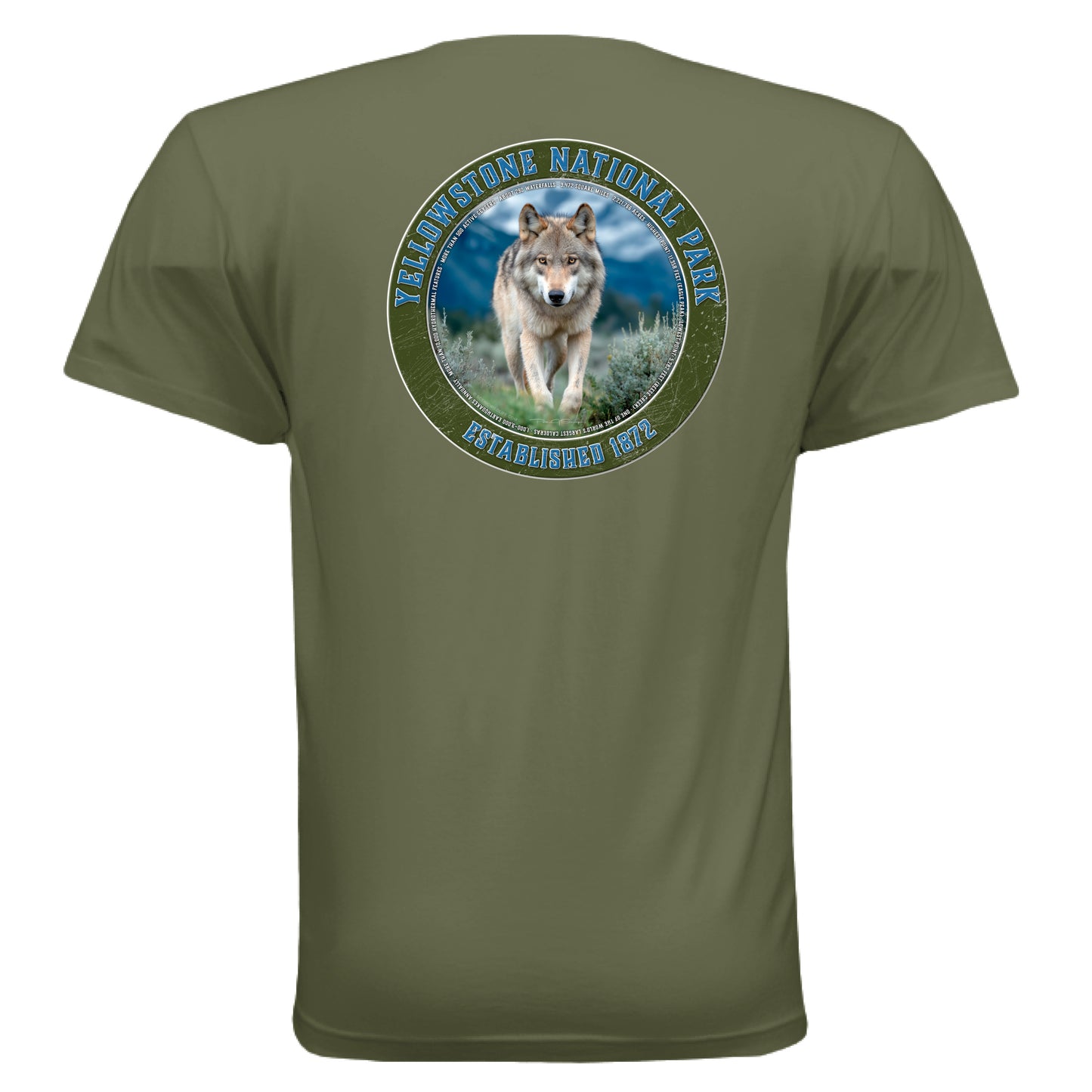 MILITARY GREEN - BACK