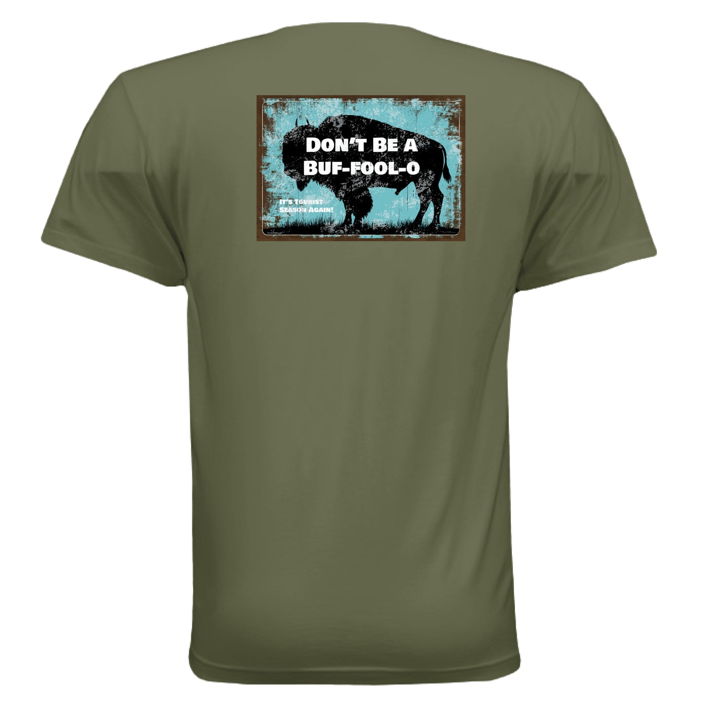 MILITARY GREEN - BACK