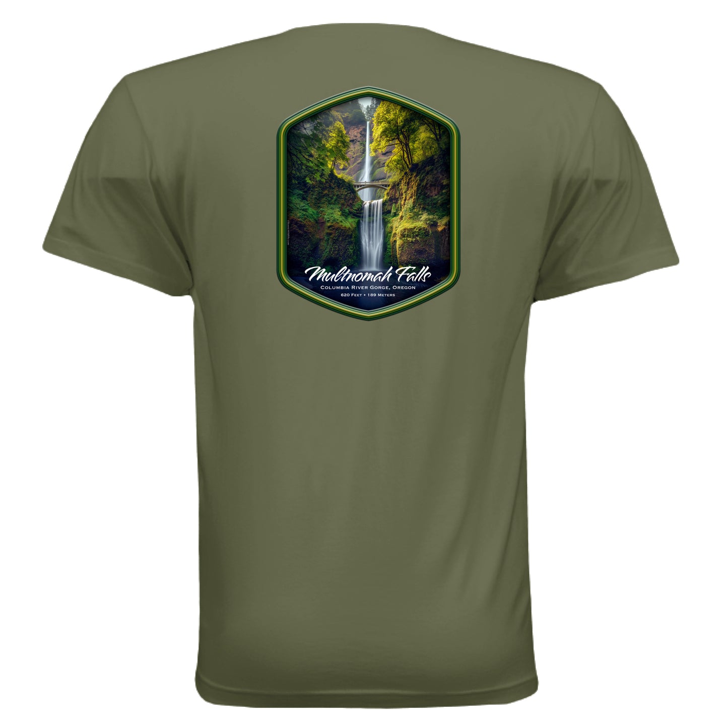 MILITARY GREEN - BACK