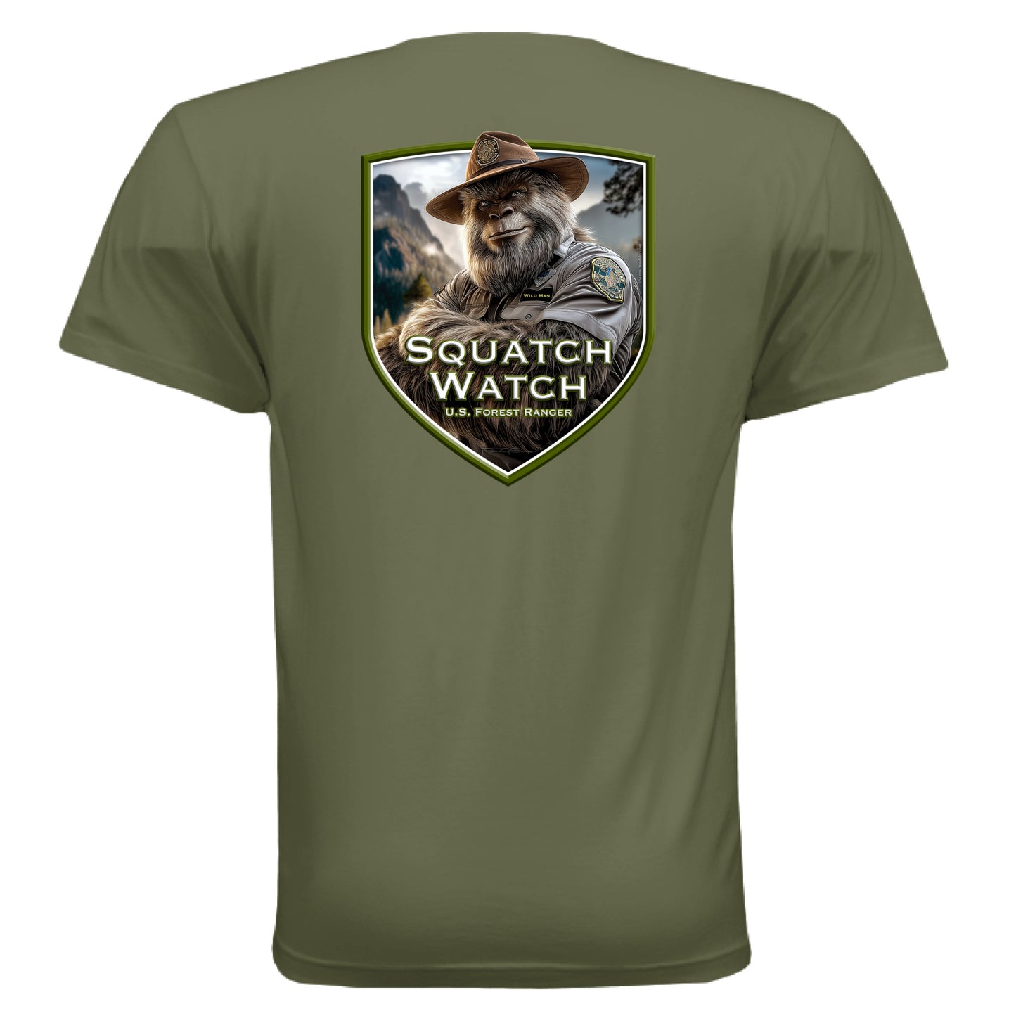 MILITARY GREEN - BACK