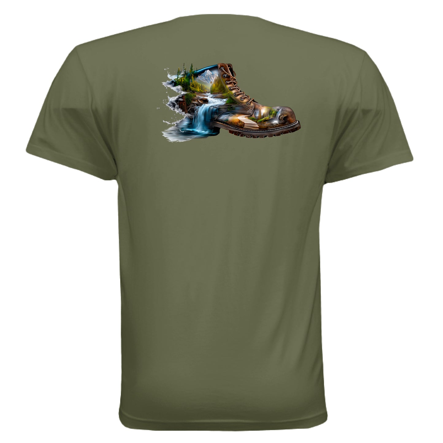 MILITARY GREEN - BACK
