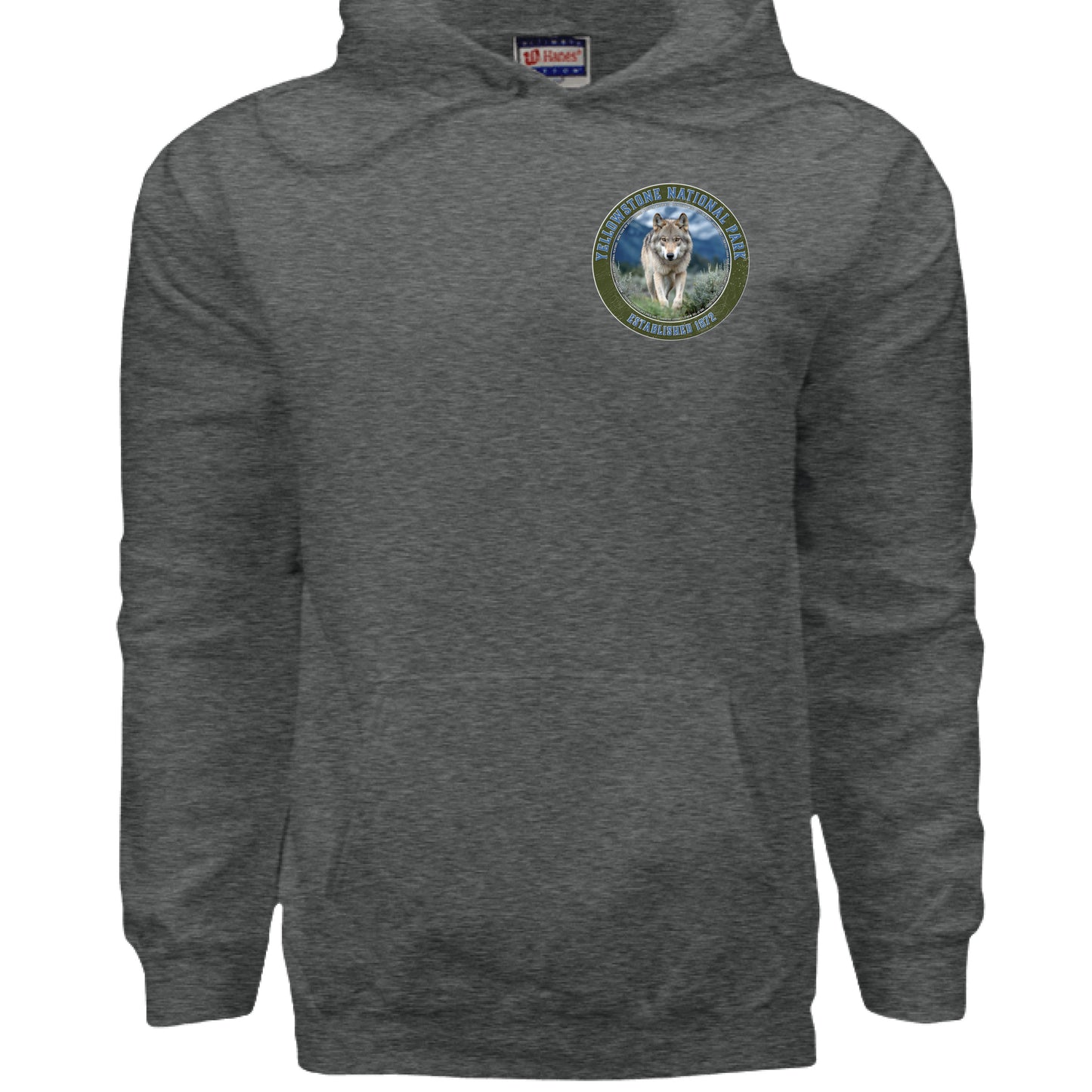 CHARCOAL HEATHER - FRONT