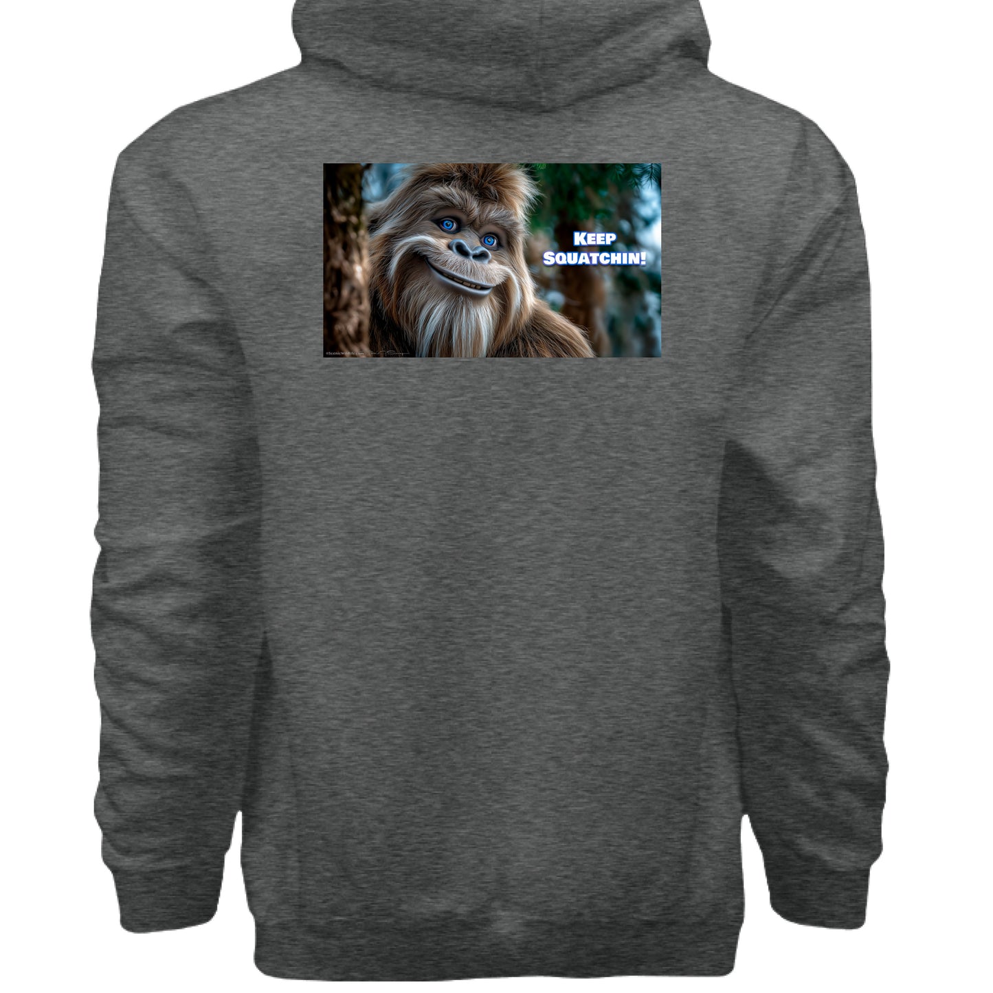 CHARCOAL HEATHER - BACK