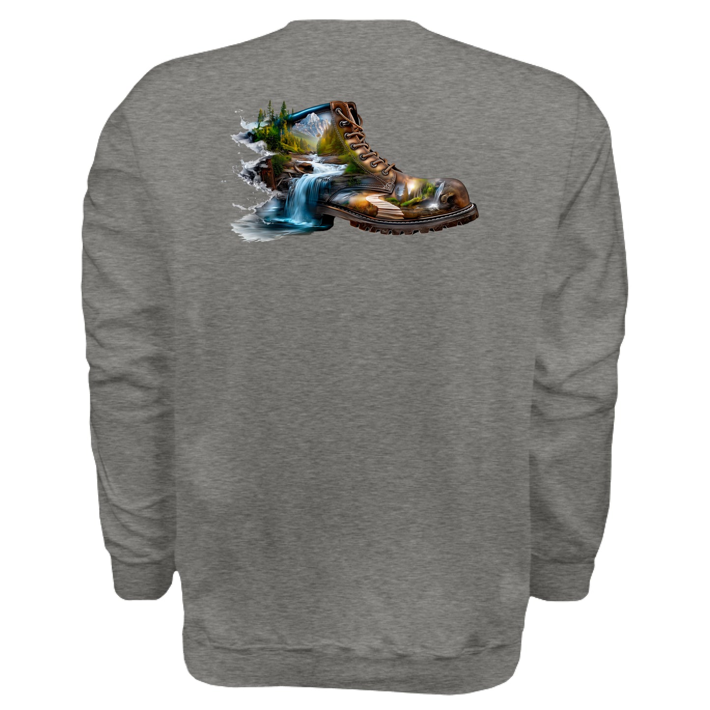 CHARCOAL HEATHER - BACK
