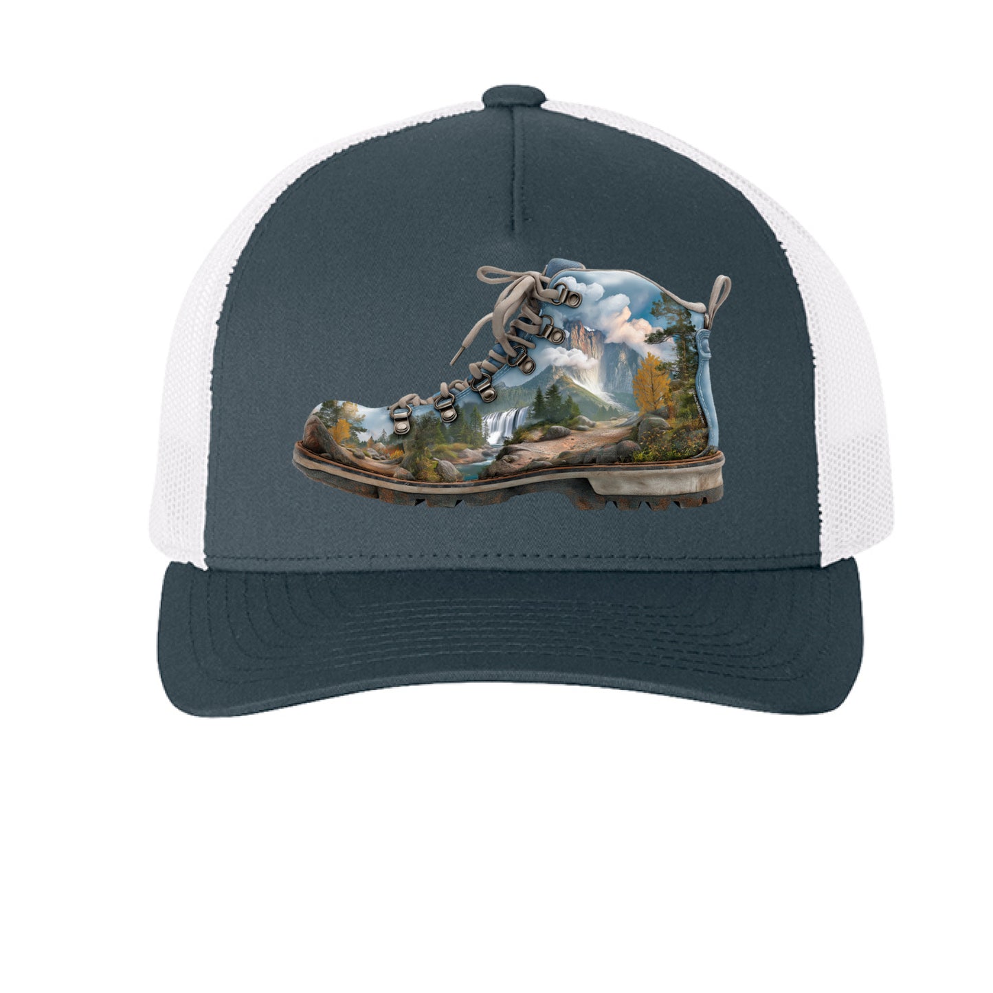 Navy/ White - FRONT