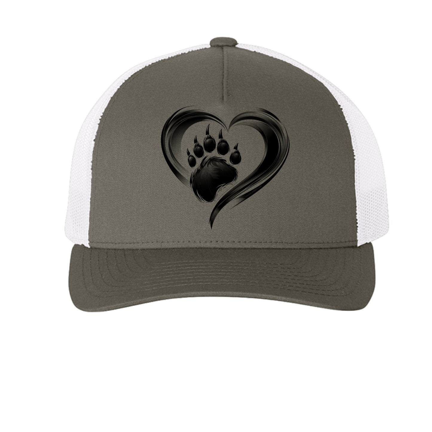 Charcoal/ White - FRONT