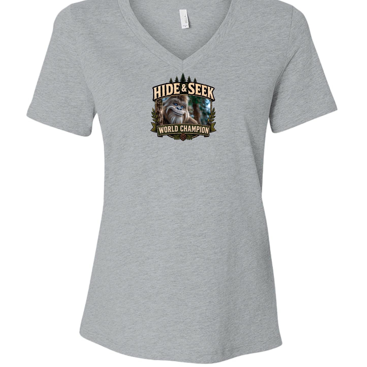 Athletic Heather - 6405CVC - FRONT