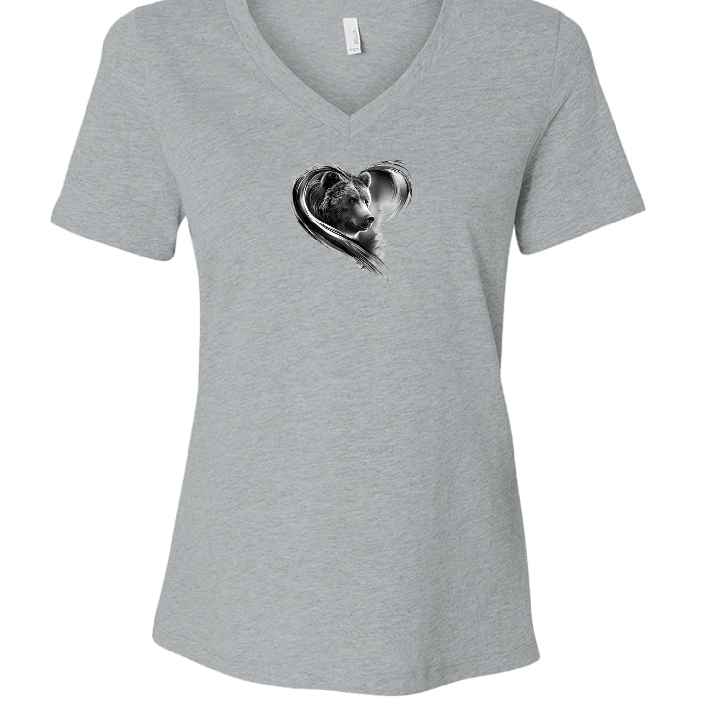 Athletic Heather - 6405CVC - FRONT