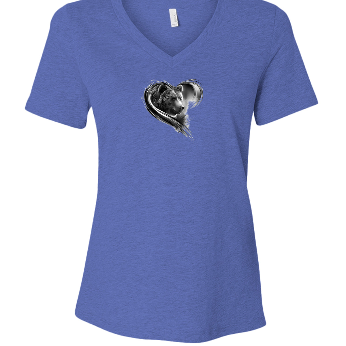 Heather True Royal - 6405CVC - FRONT