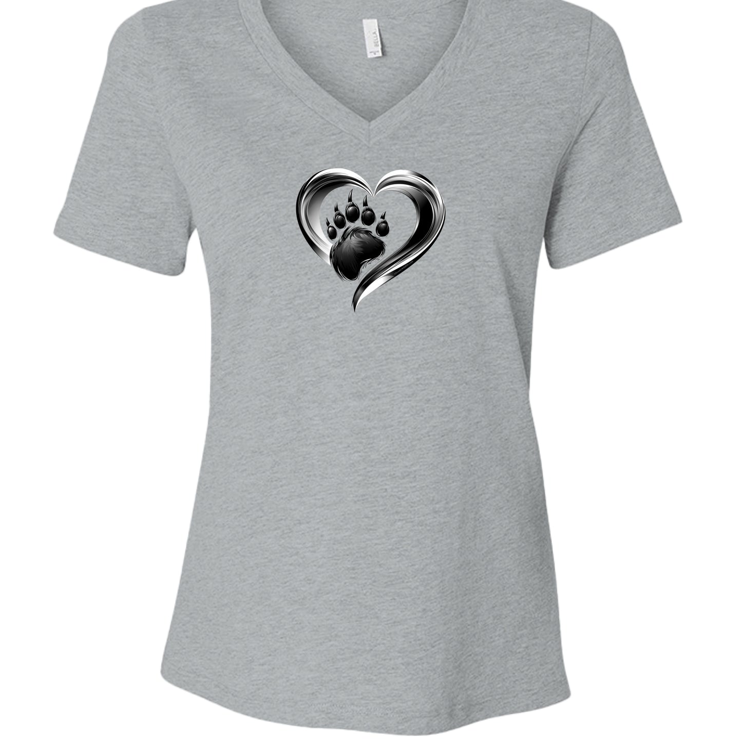 Athletic Heather - 6405CVC - FRONT