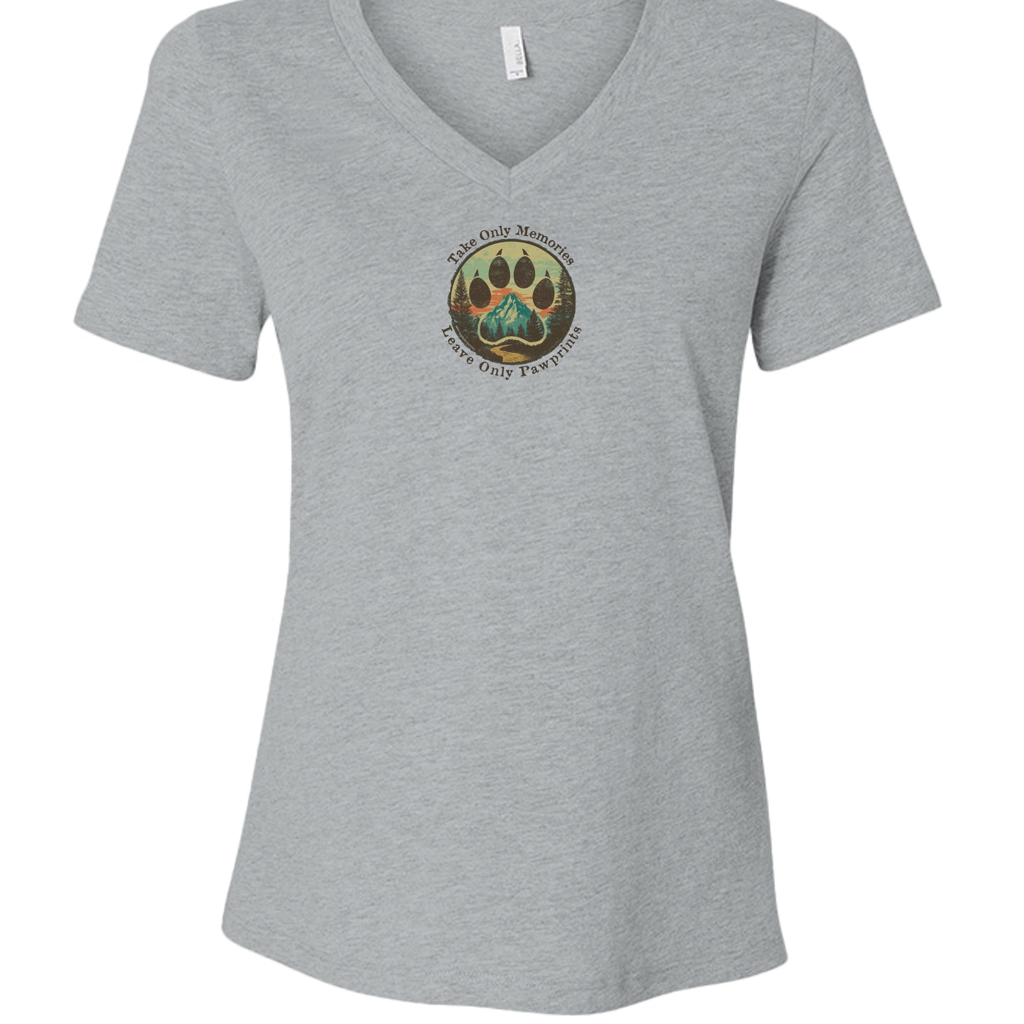 Athletic Heather - 6405CVC - FRONT