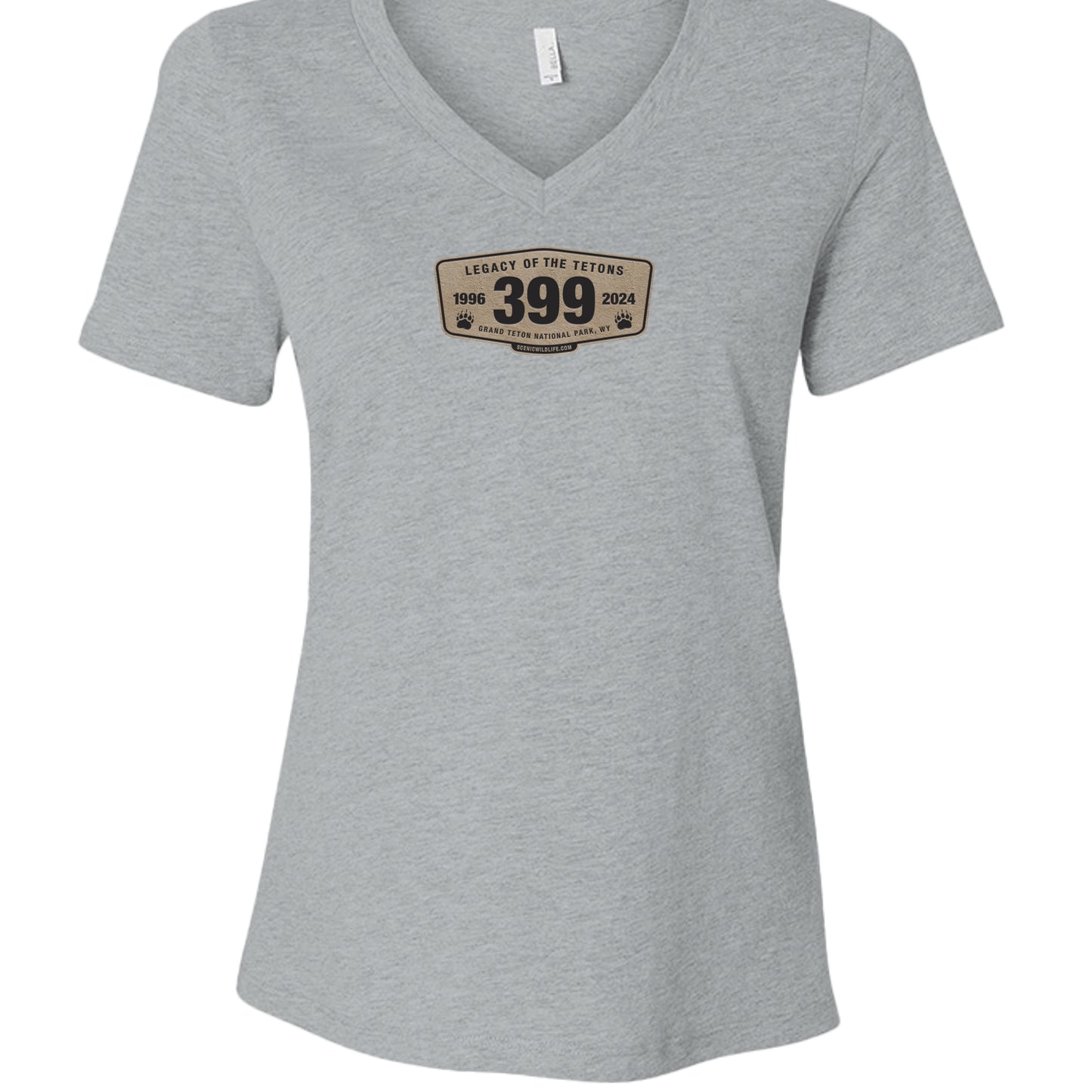 Athletic Heather - 6405CVC - FRONT