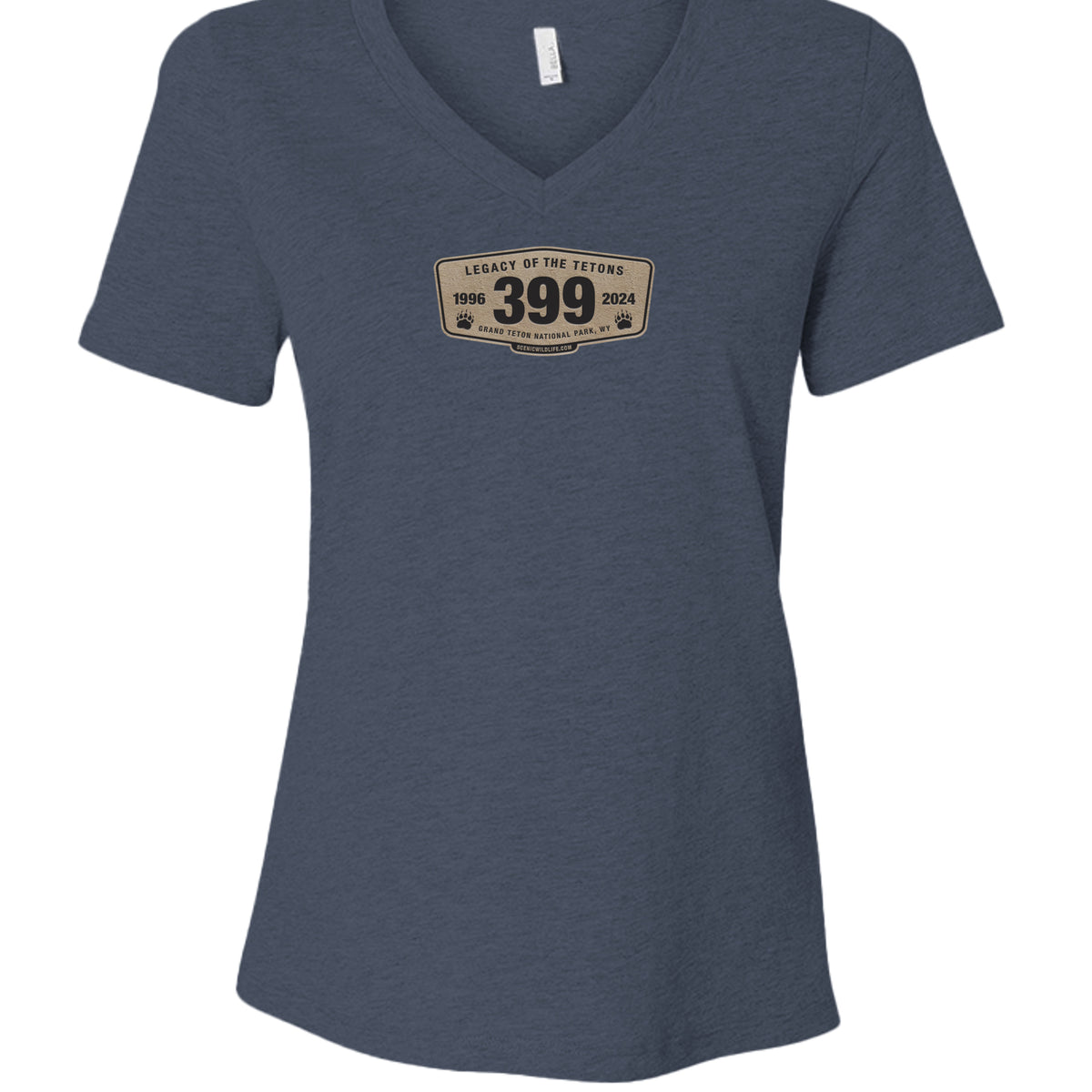 Heather Navy - 6405CVC - FRONT