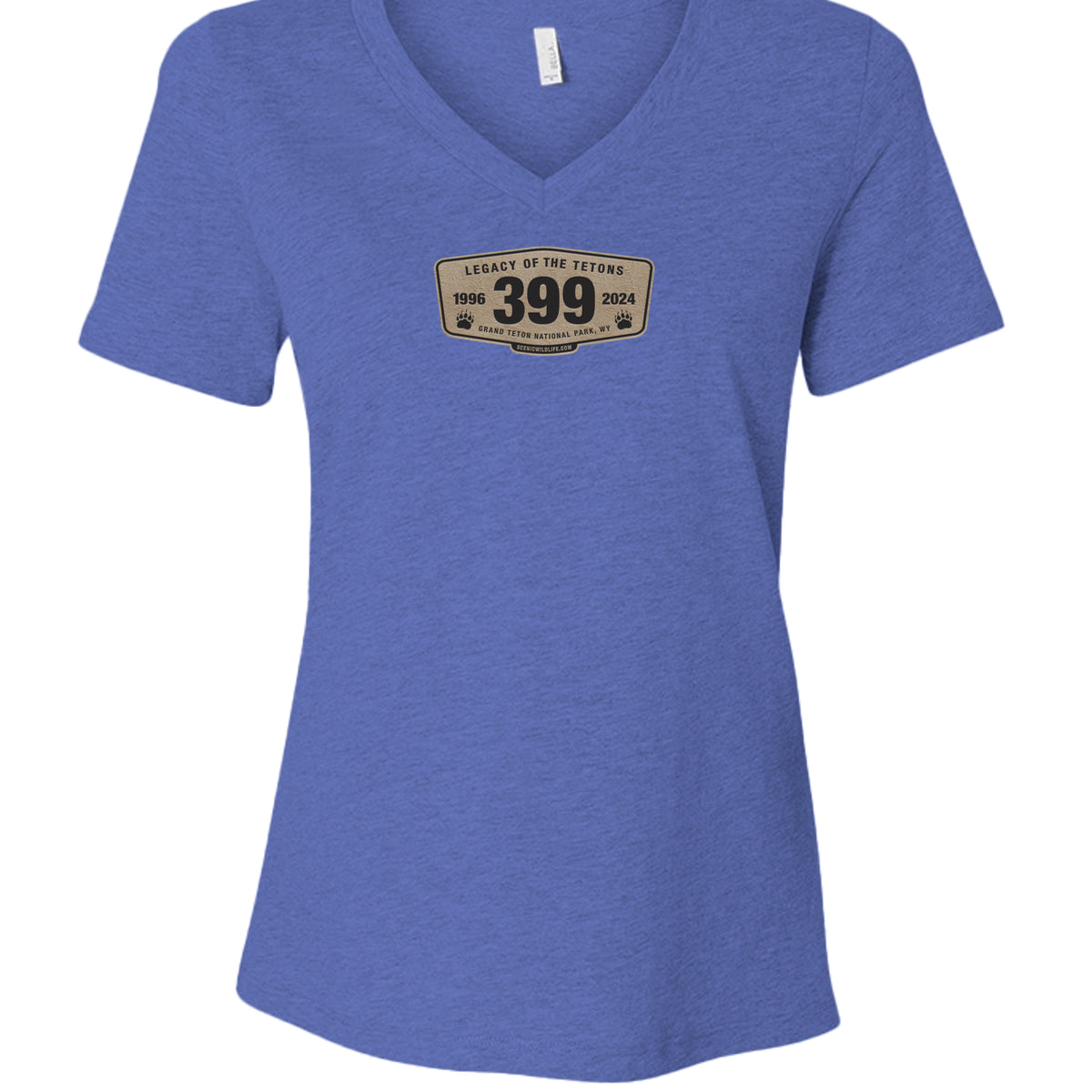 Heather True Royal - 6405CVC - FRONT