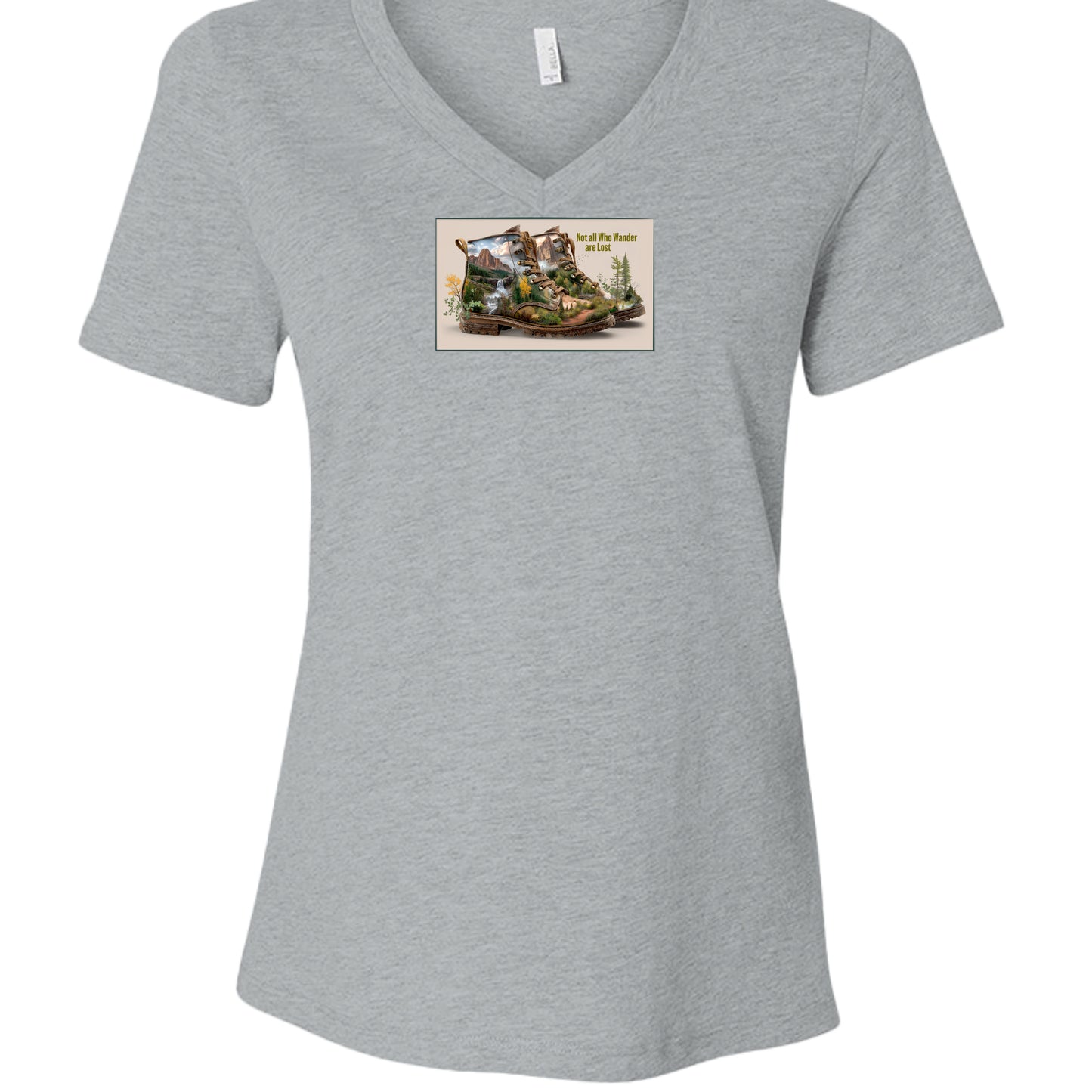 Athletic Heather - 6405CVC - FRONT