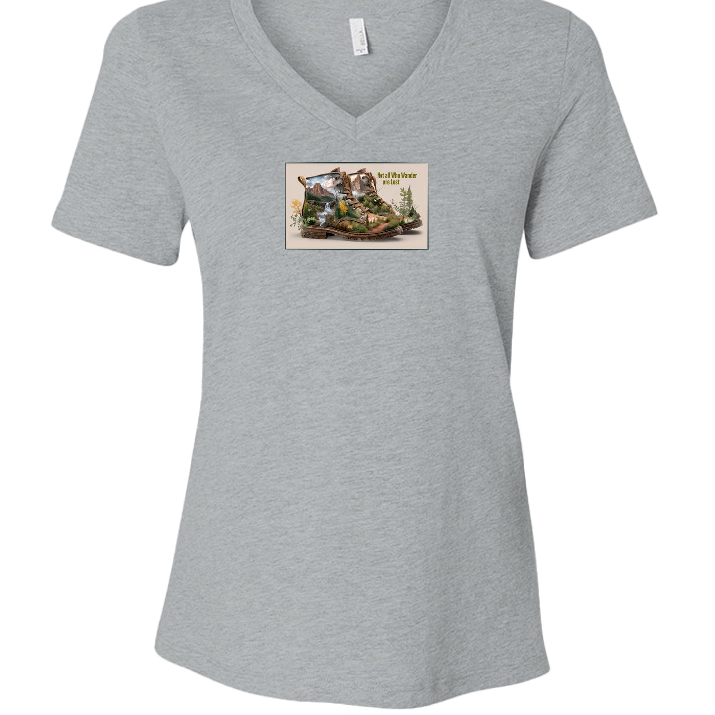 Athletic Heather - 6405CVC - FRONT