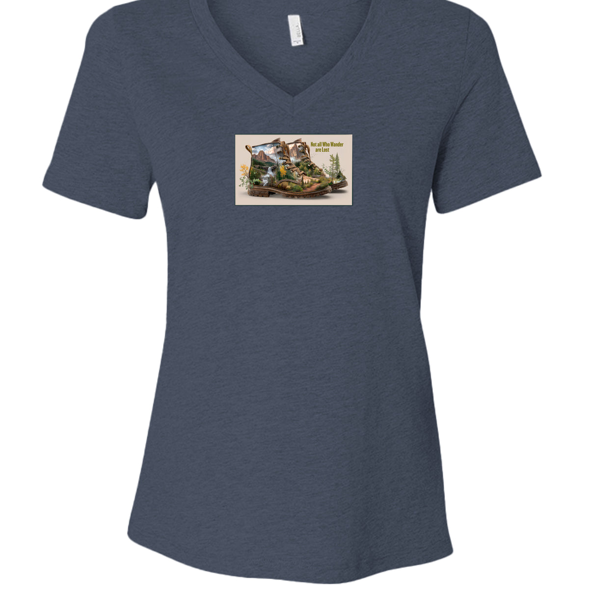 Heather Navy - 6405CVC - FRONT