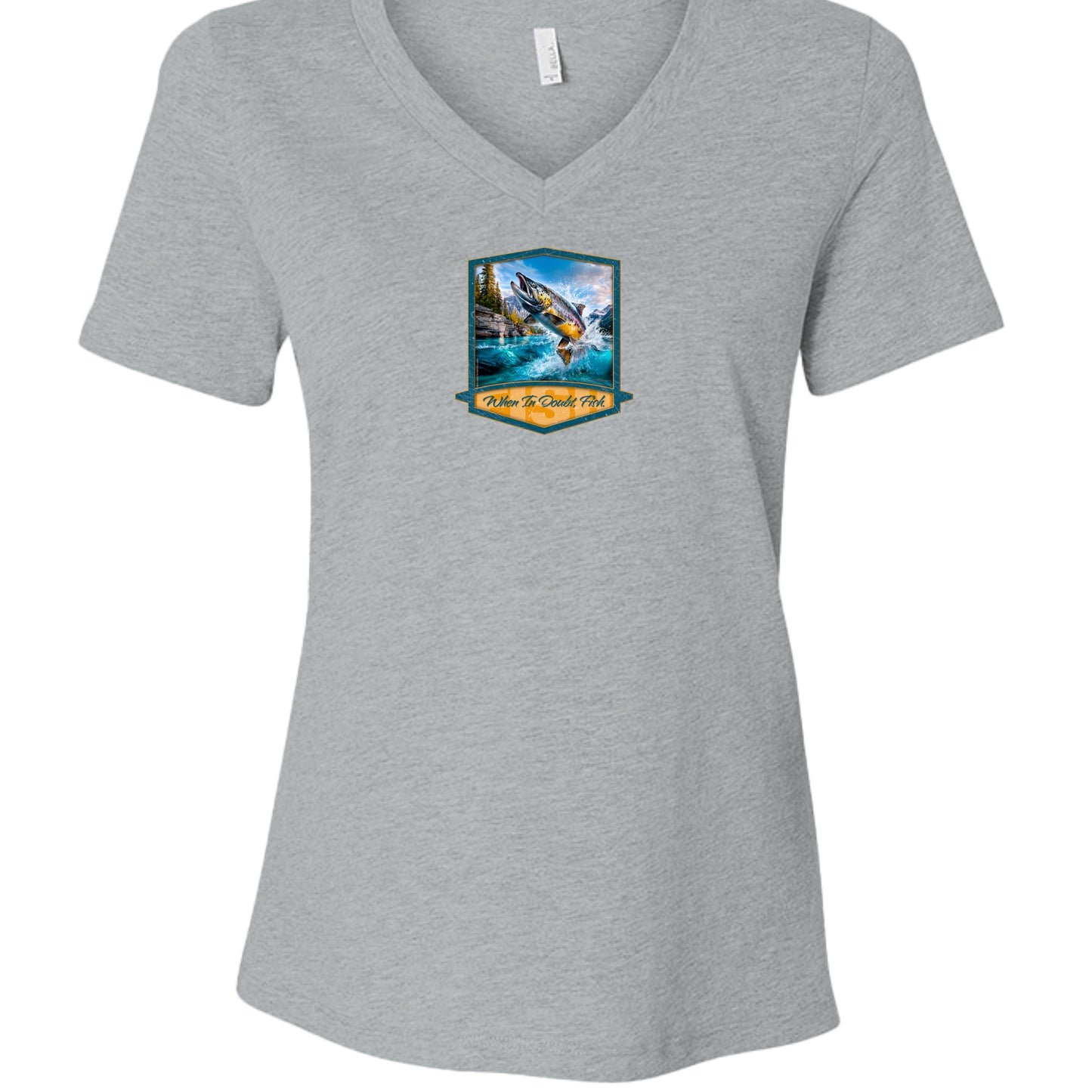 Athletic Heather - 6405CVC - FRONT