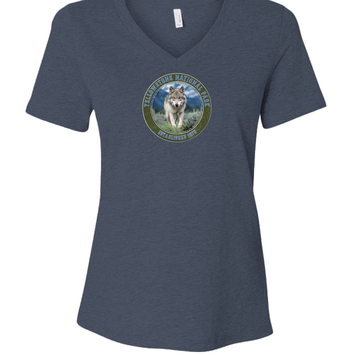 Heather Navy - 6405CVC - FRONT