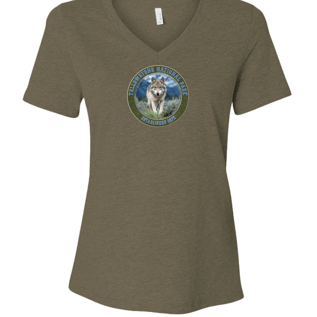 Heather Olive - 6405CVC - FRONT