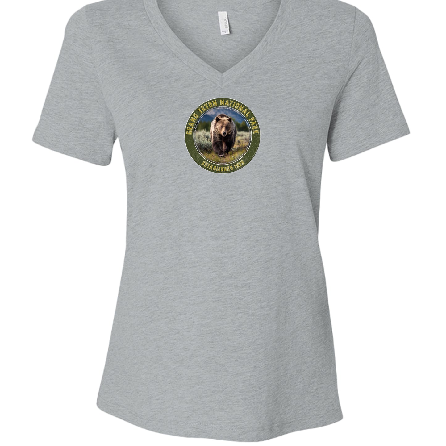 Athletic Heather - 6405CVC - FRONT