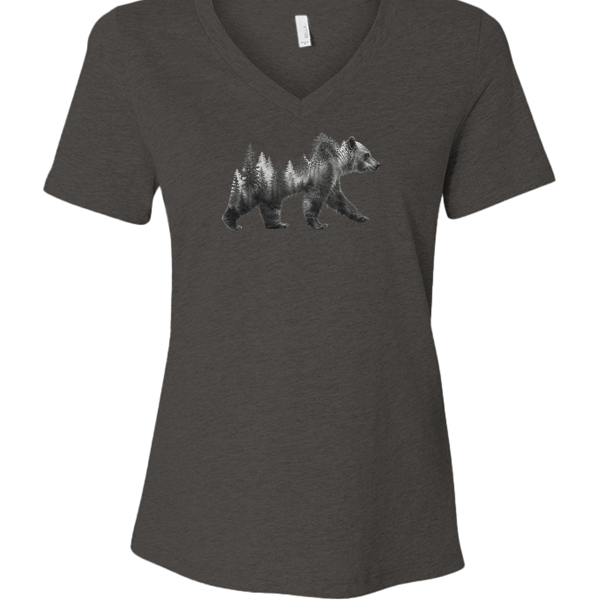 Black Heather - 6405CVC - FRONT