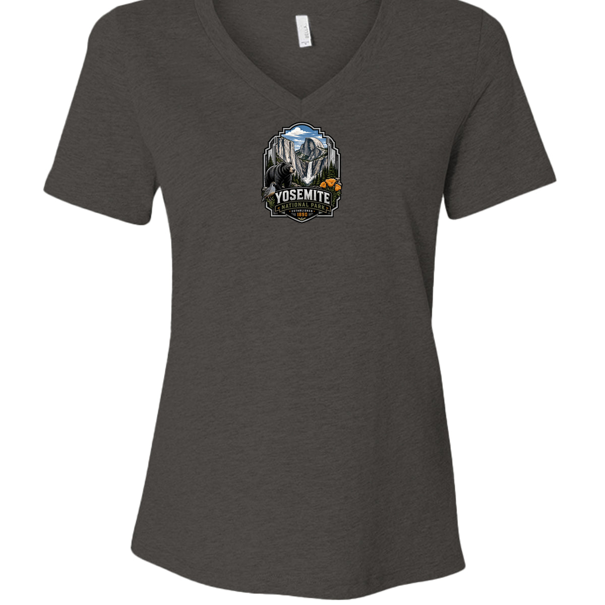 Black Heather - 6405CVC - FRONT