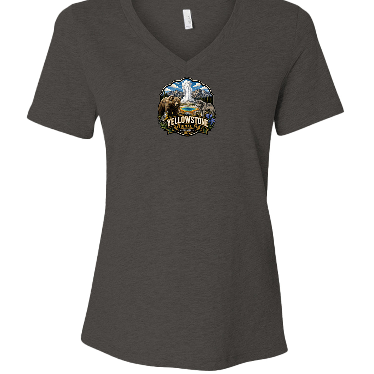 Black Heather - 6405CVC - FRONT