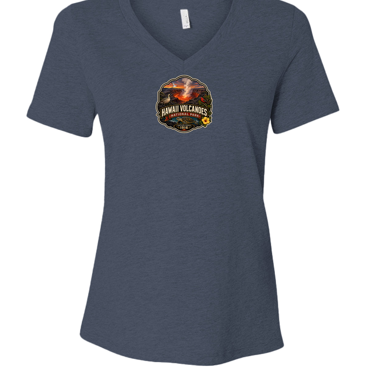 Heather Navy - 6405CVC - FRONT