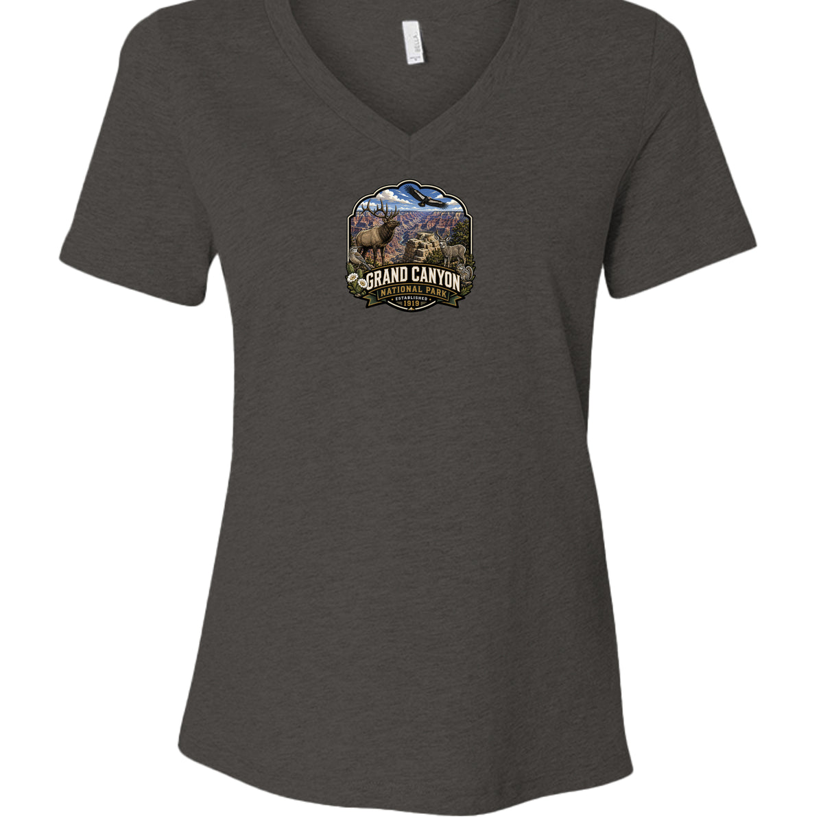 Black Heather - 6405CVC - FRONT