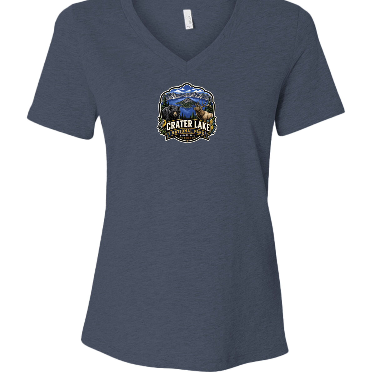 Heather Navy - 6405CVC - FRONT
