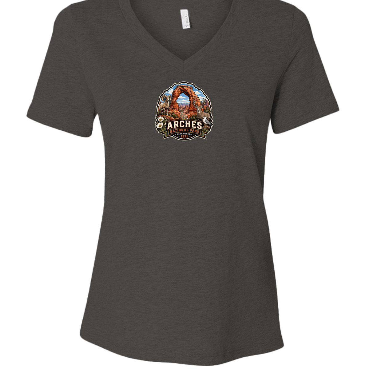 Black Heather - 6405CVC - FRONT