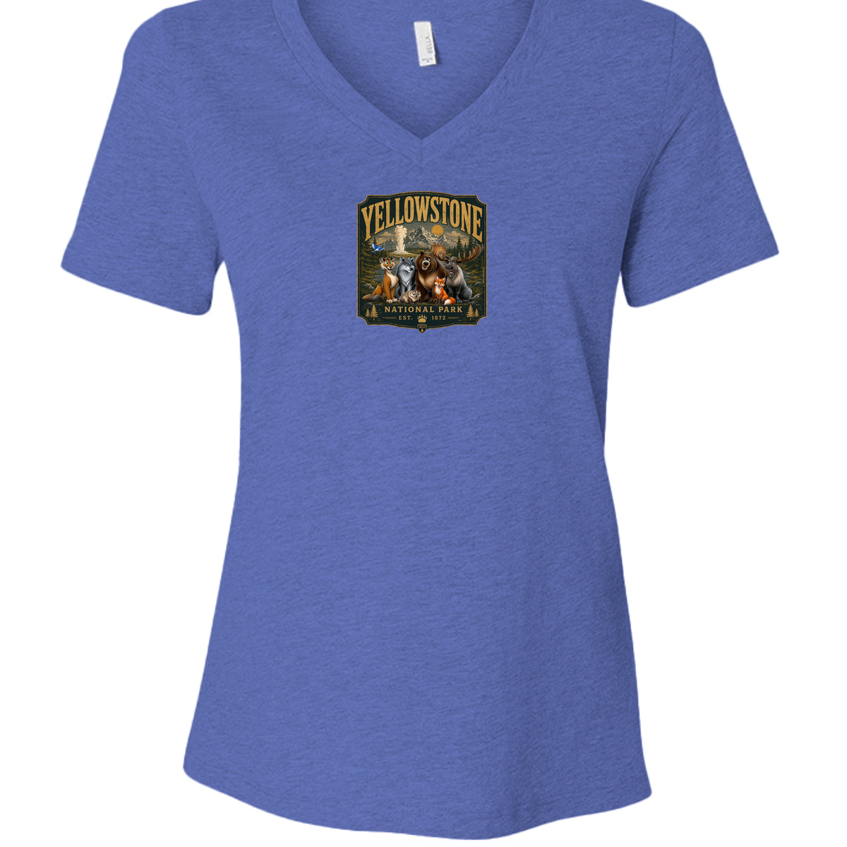 Heather True Royal - 6405CVC - FRONT
