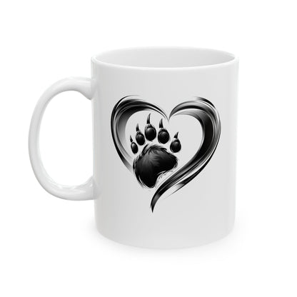 Grizzly Heart Paw