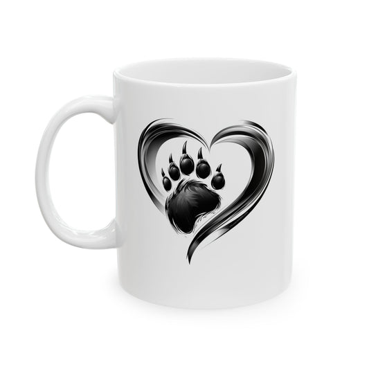 Grizzly Heart Paw