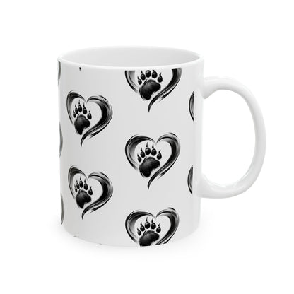 Grizzly Heart Paw Collage