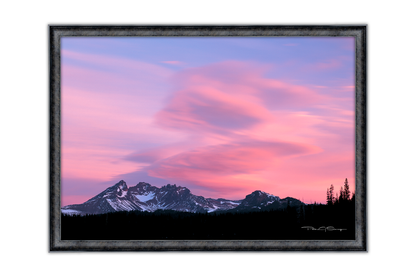 Broken Top At Dusk