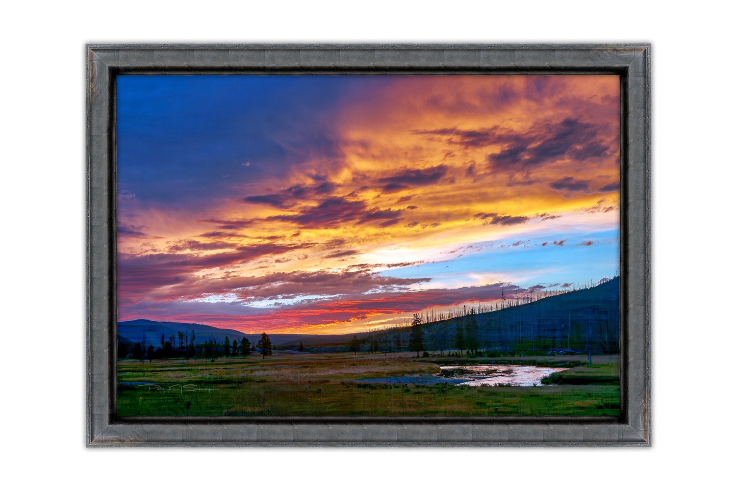 First Light of Yellowstone