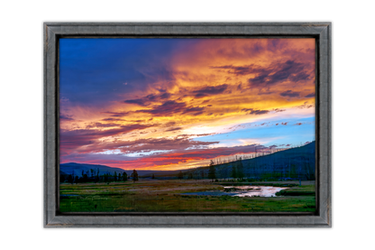 First Light of Yellowstone